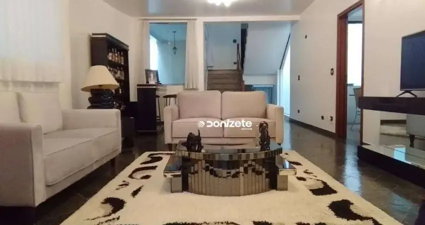 Sobrado com 4 dormitórios à venda, 568 m² por r$ 2.700.000,00 - campestre - santo andré/sp