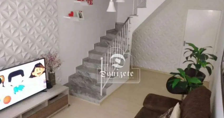 Sobrado à venda, 132 m² por R$ 589.999,90 - Vila Eldízia - Santo André/SP