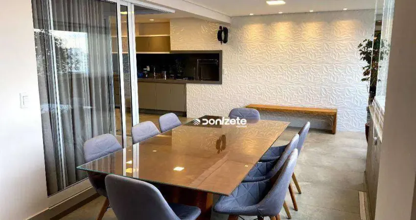 Apartamento com 4 dormitórios à venda, 327 m² por r$ 4.990.000,00 - campestre - santo andré/sp