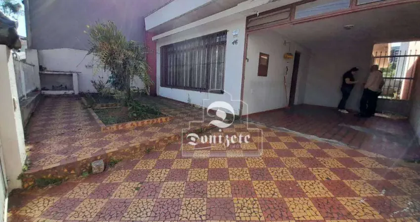 Casa com 3 dormitórios à venda, 138 m² por R$ 799.000,00 - Vila Bastos - Santo André/SP