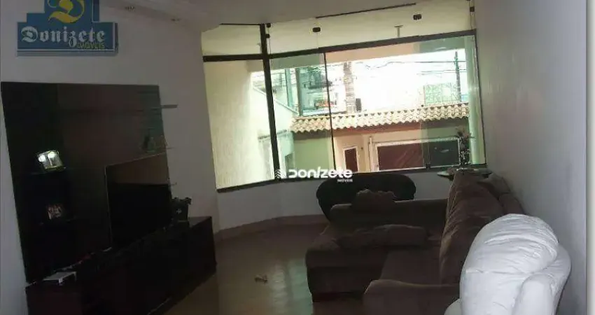 Sobrado com 3 dormitórios à venda, 280 m² por r$ 1.199.999,90 - santa maria - santo andré/sp