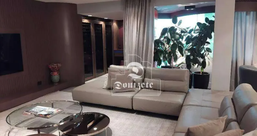 Apartamento com 3 dormitórios à venda, 270 m² por R$ 3.490.000,00 - Vila Assunção - Santo André/SP