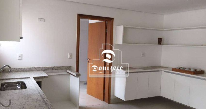 Apartamento com 3 dormitórios, 136 m² - venda por R$ 727.000,00 ou aluguel por R$ 5.840,00/mês - Vila Valparaíso - Santo André/SP