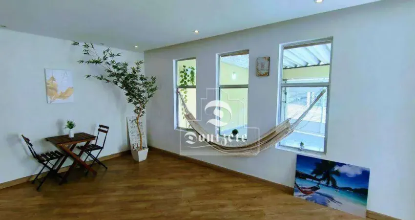 Sobrado com 3 dormitórios, 164 m² - venda por R$ 789.999,99 ou aluguel por R$ 6.003,75/mês - Campestre - Santo André/SP