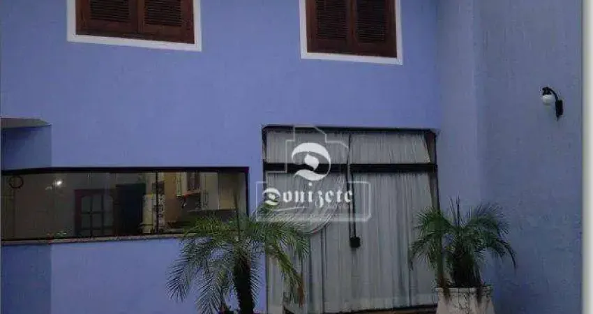 Sobrado com 4 dormitórios à venda, 310 m² por R$ 1.485.000,00 - Vila Valparaíso - Santo André/SP