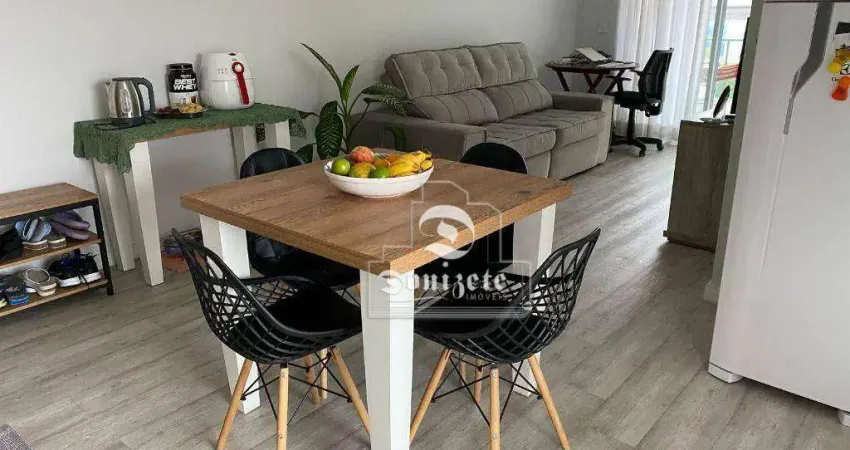 Apartamento com 2 dormitórios à venda, 73 m² por r$ 638.900,00 - vila assunção - santo andré/sp