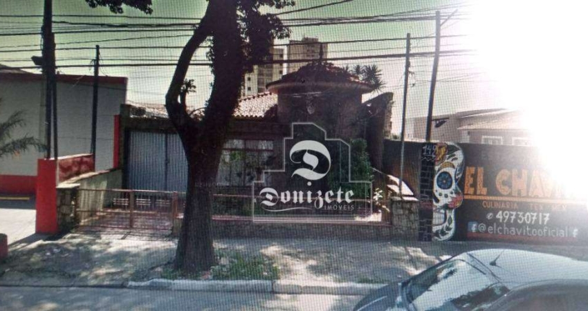 Terreno à venda, 380 m² por R$ 2.300.000,00 - Vila América - Santo André/SP
