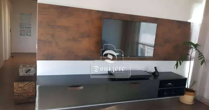 Apartamento com 3 dormitórios à venda, 112 m² por R$ 760.000,00 - Campestre - Santo André/SP
