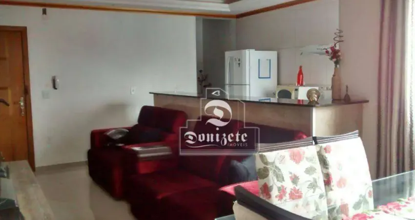 Cobertura com 3 dormitórios à venda, 150 m² por R$ 849.999,90 - Vila Cecília Maria - Santo André/SP
