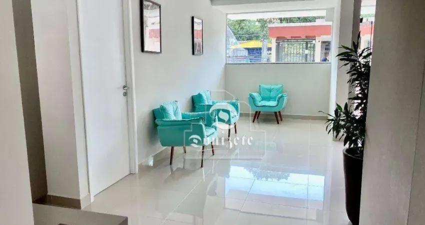 Apartamento com 2 dormitórios à venda, 60 m² por R$ 545.000,00 - Campestre - Santo André/SP