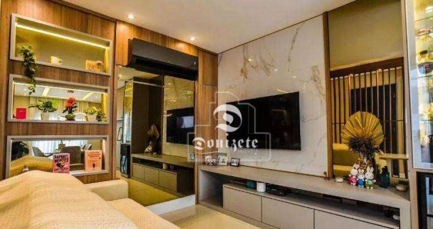 Cobertura com 2 dormitórios à venda, 140 m² por R$ 849.000,00 - Campestre - Santo André/SP