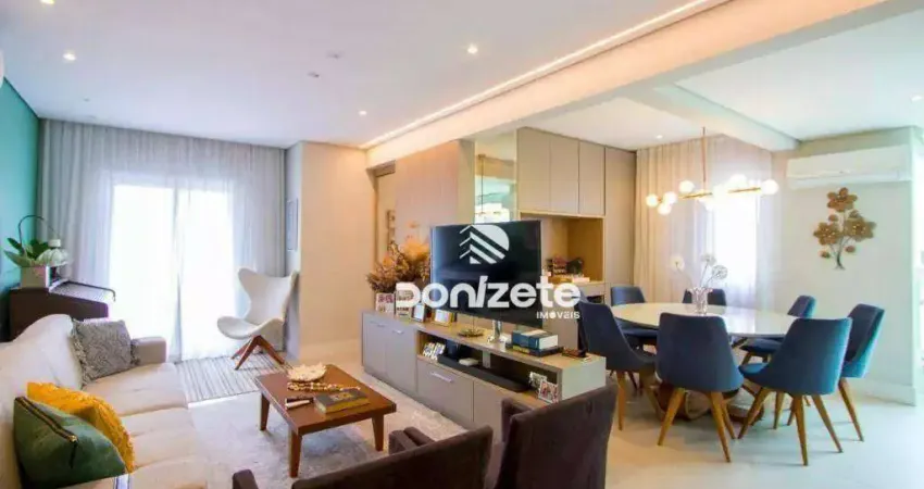 Apartamento com 2 dormitórios à venda, 93 m² por r$ 964.900,00 - campestre - santo andré/sp