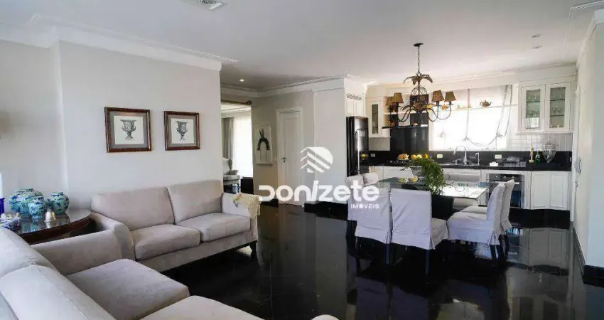 Apartamento com 3 dormitórios à venda, 165 m² por r$ 1.800.000,00 - jardim bela vista - santo andré/sp