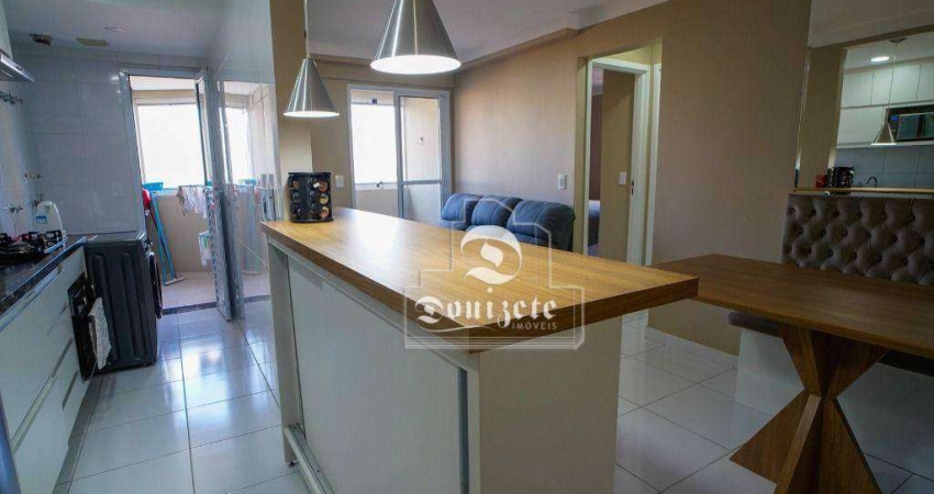 Apartamento com 2 dormitórios à venda, 52 m² por R$ 395.000,00 - Casa Branca - Santo André/SP