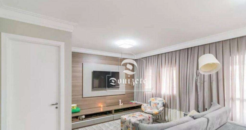 Apartamento com 3 dormitórios à venda, 166 m² por R$ 2.100.000,00 - Jardim - Santo André/SP