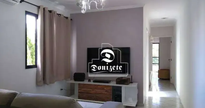 Apartamento com 2 dormitórios à venda, 67 m² por R$ 340.000,00 - Vila Homero Thon - Santo André/SP