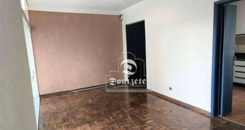 Apartamento com 3 dormitórios para alugar, 105 m² por R$ 4.490,05/mês - Vila Assunção - Santo André/SP