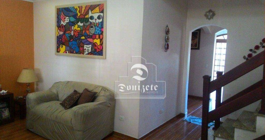 Sobrado com 2 dormitórios, 273 m² - venda por R$ 1.660.000,00 ou aluguel por R$ 9.000,00/mês - Campestre - Santo André/SP