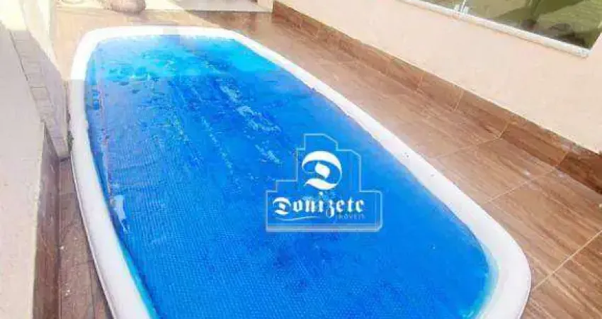 Sobrado com 3 dormitórios à venda, 162 m² por R$ 959.000,00 - Campestre - Santo André/SP