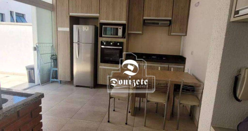 Cobertura com 2 dormitórios à venda, 104 m² por R$ 580.000,00 - Vila Bastos - Santo André/SP