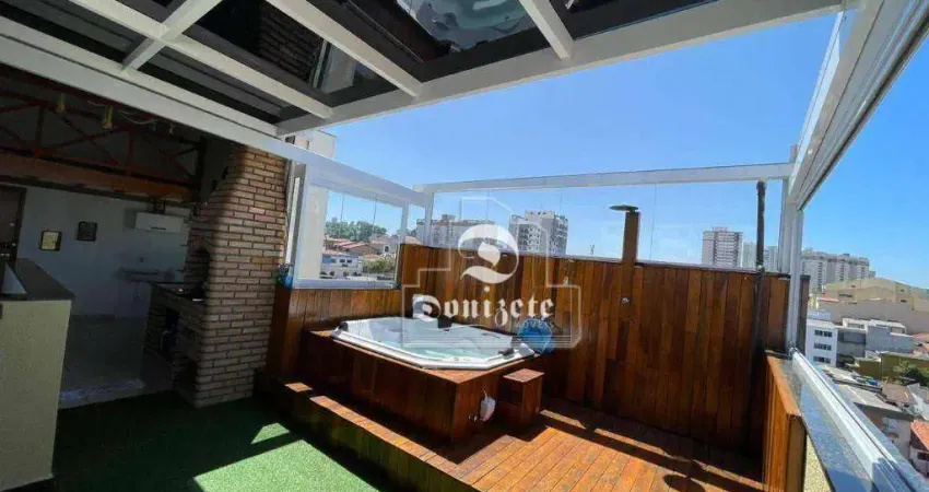 Cobertura com 2 dormitórios à venda, 86 m² por R$ 735.000,00 - Santa Maria - Santo André/SP