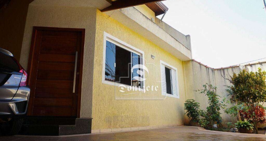 Sobrado à venda, 275 m² por R$ 949.995,00 - Campestre - Santo André/SP