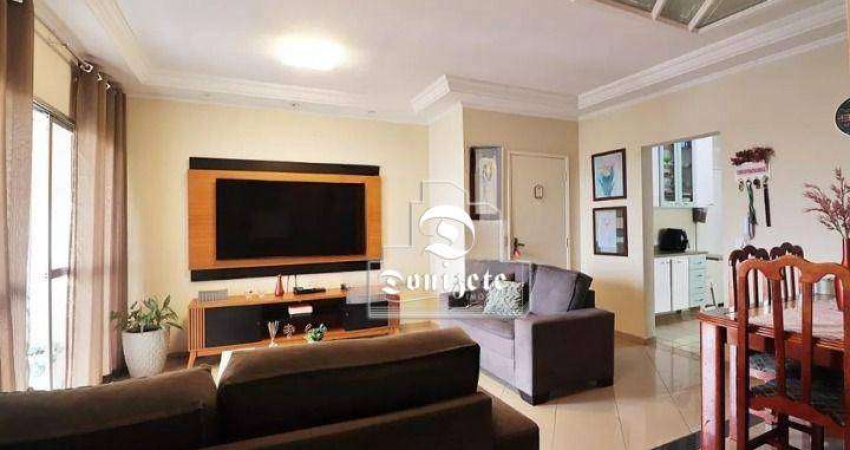 Apartamento com 3 dormitórios à venda, 90 m² por R$ 525.000,00 - Campestre - Santo André/SP