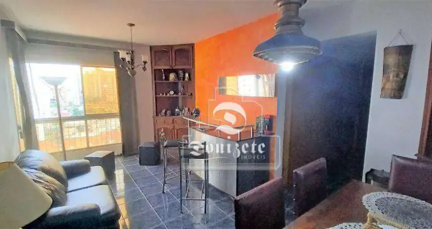 Apartamento com 3 dormitórios à venda, 98 m² por R$ 500.000,00 - Vila Assunção - Santo André/SP