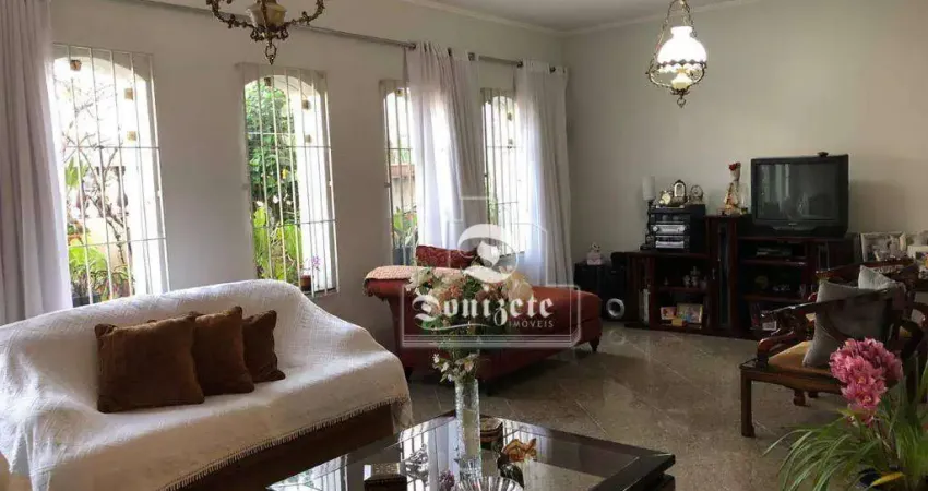 Sobrado com 4 dormitórios, 276 m² - venda por R$ 1.484.999,99 ou aluguel por R$ 7.382,00/mês - Campestre - Santo André/SP