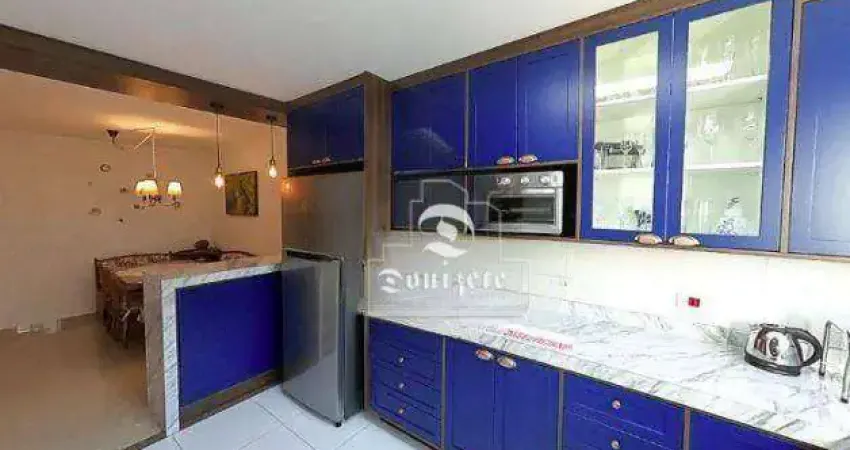 Sobrado com 3 dormitórios à venda, 168 m² por R$ 1.200.000,00 - Vila Scarpelli - Santo André/SP