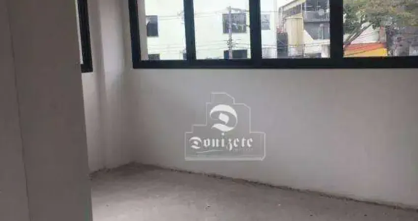 Sala, 33 m² - venda por R$ 420.000,00 ou aluguel por R$ 3.486,98/mês - Vila Assunção - Santo André/SP