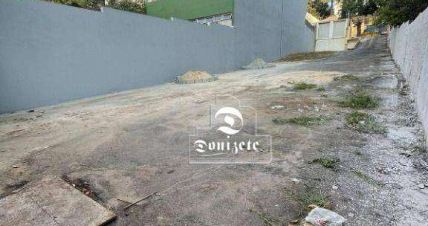 Terreno à venda, 437 m² por R$ 1.890.000,00 - Vila Bastos - Santo André/SP