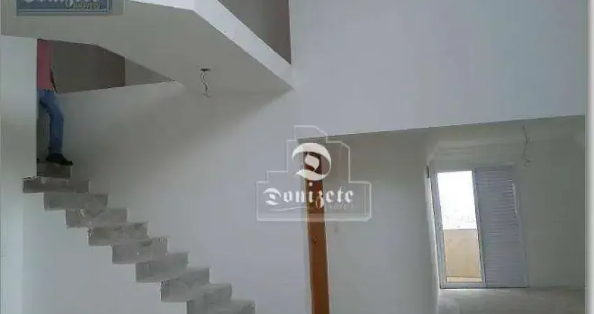Apartamento Duplex com 6 dormitórios à venda, 316 m² por R$ 2.500.000,00 - Vila Assunção - Santo André/SP