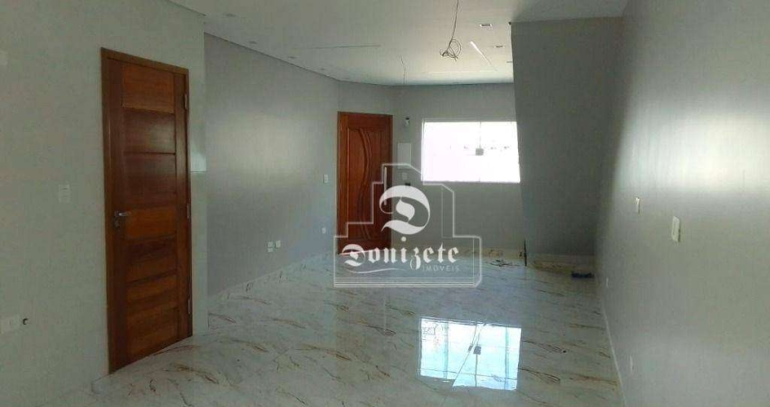 Sobrado com 3 dormitórios à venda, 83 m² por R$ 719.999,99 - Vila Tibiriçá - Santo André/SP