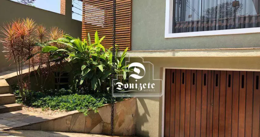 Sobrado à venda, 224 m² por r$ 1.400.000,00 - parque das nações - santo andré/sp
