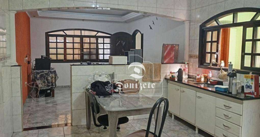 Casa à venda, 156 m² por R$ 650.000,00 - Vila Pires - Santo André/SP