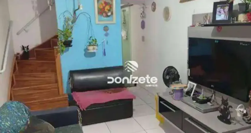 Sobrado com 2 dormitórios à venda, 143 m² por r$ 550.000,00 - campestre - santo andré/sp