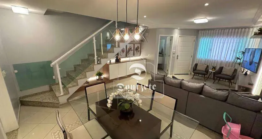 Sobrado com 3 dormitórios à venda, 178 m² por R$ 1.299.000,00 - Vila Alpina - Santo André/SP