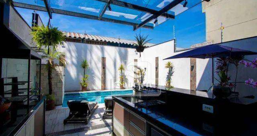 Sobrado com 3 dormitórios à venda, 386 m² por R$ 2.799.000,00 - Vila Pires - Santo André/SP