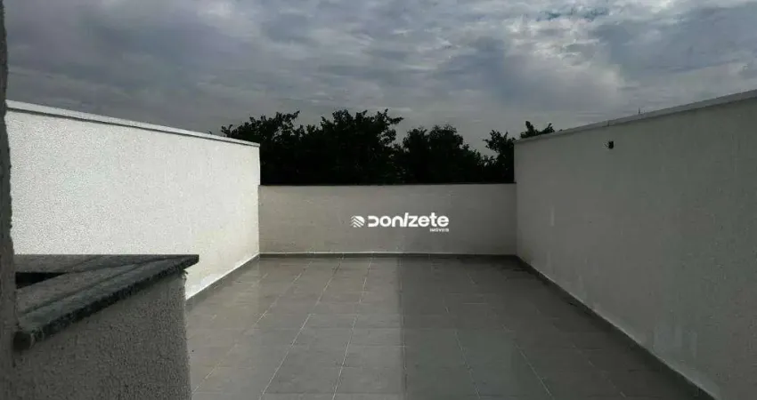 Cobertura com 2 dormitórios, 110 m² - venda por r$ 550.000,00 ou aluguel por r$ 3.412,50/mês - vila metalúrgica - santo andré/sp