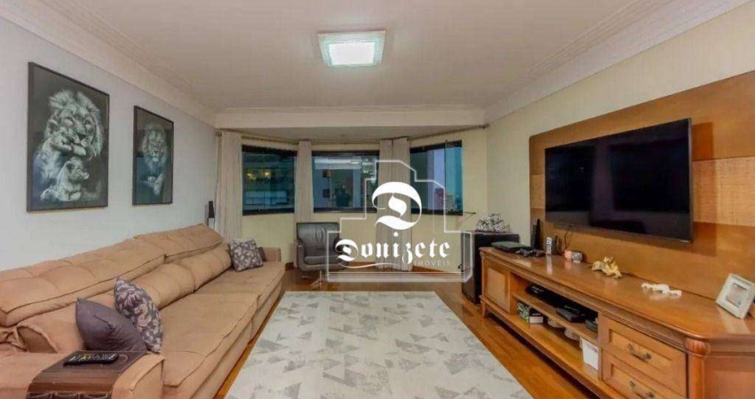 Apartamento com 3 suites, 4 vagas, lazer completo à venda, 144 m² por R$ 1.349.000 - Jardim - Santo André/SP