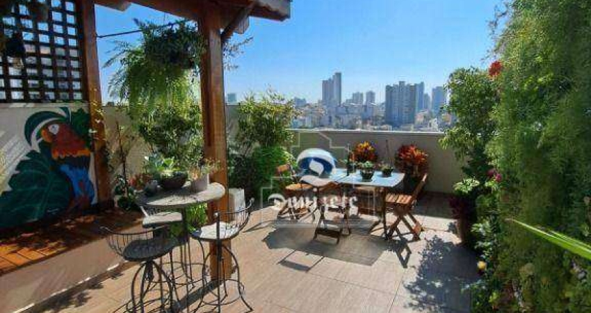 Cobertura com 2 dormitórios à venda, 120 m² por R$ 691.000,00 - Santa Maria - Santo André/SP