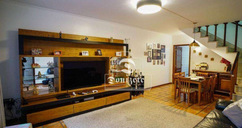Sobrado com 3 dormitórios à venda, 295 m² por R$ 1.099.000,00 - Vila Alzira - Santo André/SP