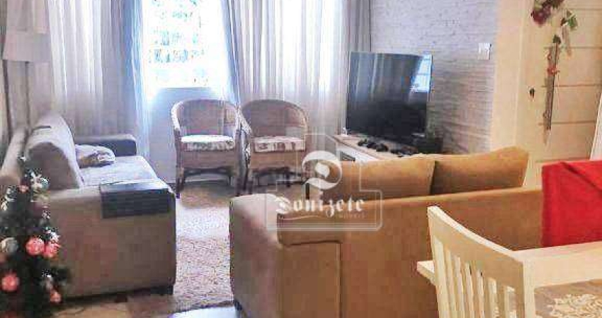 Sobrado com 3 dormitórios à venda, 130 m² por r$ 920.000,00 - vila valparaíso - santo andré/sp