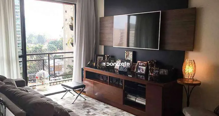 Apartamento com 3 dormitórios à venda, 112 m² por r$ 853.000,00 - campestre - santo andré/sp