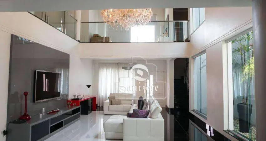 Sobrado com 4 dormitórios à venda, 546 m² por R$ 4.999.999,90 - Vila Emílio - Mauá/SP
