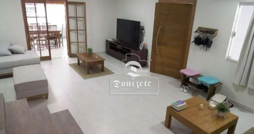 Sobrado com 3 dormitórios, 294 m² - venda por R$ 900.000,00 ou aluguel por R$ 5.223,33/mês - Jardim Stella - Santo André/SP