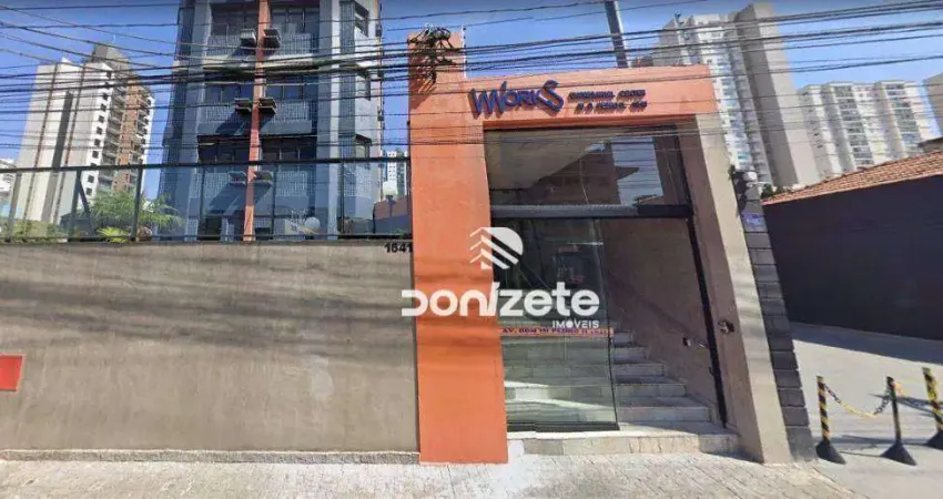 Sala à venda, 48 m² por r$ 320.000,00 - campestre - santo andré/sp