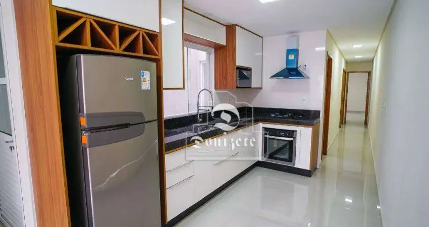 Sobrado à venda, 135 m² por R$ 789.000,00 - Vila Camilópolis - Santo André/SP
