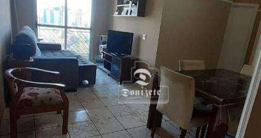 Apartamento com 3 dormitórios à venda, 69 m² por R$ 399.000,11 - Vila Bela Vista - Santo André/SP